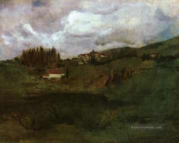  henry - toskanischer Landschaft Impressionist Landschaft John Henry Twachtman